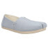 TOMS Alpargata Slip On Womens Blue Flats Casual 10018180T