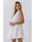 Фото #2 товара Women's Lace Mini Dress