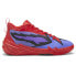 Фото #1 товара Puma Scoot Zeros Pred Basketball Mens Purple, Red Sneakers Athletic Shoes 31035