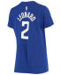 Фото #4 товара Women's Kawhi Leonard Royal La Clippers Name & Number Performance T-shirt