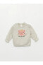 Фото #4 товара LCW baby Bisiklet Yaka Uzun Kollu Kız Bebek Sweatshirt ve Tayt 2'li Takım