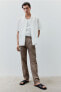 Фото #1 товара Regular Fit Linen-blend Pants