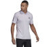 ADIDAS Club 3 Stripes short sleeve polo