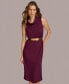 Фото #5 товара Donna Karan Women's Belted Sheath Dress