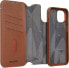 Decoded Decoded Leather Detachable Wallet, tan - iPhone 15 Plus