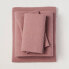 Фото #1 товара Queen Jersey Solid Sheet Set Rose - Casaluna
