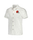 ფოტო #3 პროდუქტის Men's NFL x Darius Rucker Collection by White Cleveland Browns Woven Button-Up T-shirt