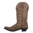 Фото #6 товара Laredo Access Goat Embroidered Snip Toe Cowboy Womens Brown Dress Boots 51079