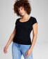 Women's Scoop-Neck Cap-Sleeve Top, Created for Macy's