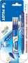 Фото #1 товара Ручка шариковая PILOT FriXion Clicker синяя 0.7 + запасные стержни