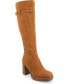 Фото #1 товара Women's Letice Tru Comfort Foam Wide Width Regular Calf Platform Square Toe Boots