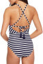 Tommy Bahama 266591 Womens Tummy-Control One-Piece Swimwear Size 10