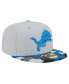 Фото #2 товара Men's Gray Detroit Lions Active Camo 59FIFTY Fitted Hat