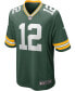 Фото #2 товара Men's Aaron Rodgers Green Green Bay Packers Game Team Jersey