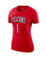 ფოტო #3 პროდუქტის Women's Zion Williamson Red New Orleans Pelicans Statement Edition Name Number T-shirt