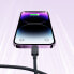 Kabel przewód do iPhone Lightning - USB 2.4A 480Mbps 2m czarny