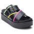 Фото #2 товара Matisse Micah Platform Womens Black Casual Sandals MICAH-001