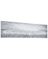 Фото #2 товара Silver Dust Textured Metallic Hand Painted Wall Art by Martin Edwards, 20" x 72" x 1.5"