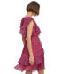 ფოტო #4 პროდუქტის Petite Ruffled Chiffon Fit & Flare Dress