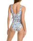 Фото #2 товара Tanya Taylor Kelly One-Piece Women's Blue S