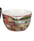 Lake Retreat Set of 4 Ice Cream Bowl