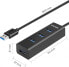 HUB USB Unitek 1x microUSB + 4x USB-A 3.0 (Y-3089)