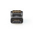 Фото #2 товара Nedis HDMI -Adapter| Stecker| Ausgang Buchse| Vergoldet| 90° - Adapter