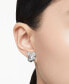 ფოტო #5 პროდუქტის Disney Mickey Mouse Silver-Tone Crystal Stud Earrings