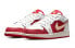 Jordan Air Jordan 1 Low SE "Spades" 扑克 耐磨 低帮 复古篮球鞋 GS 白红金 / Кроссовки Jordan Air Jordan DJ5186-100