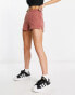 Urban Classics terry shorts in terracotta