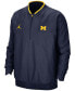ფოტო #3 პროდუქტის Men's Michigan Wolverines 2021 Coach Half-Zip Jacket