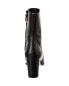 Фото #3 товара Stuart Weitzman Renegade Zip 75 Leather Bootie Women's Black 8.5