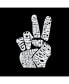 Фото #2 товара Big Boy's Word Art T-shirt - PEACE FINGERS