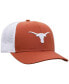 Фото #2 товара Men's Texas Orange and White Texas Longhorns Trucker Snapback Hat