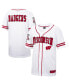 Фото #1 товара Men's White, Red Wisconsin Badgers Free Spirited Baseball Jersey