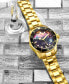 ფოტო #2 პროდუქტის Women's Gold Tone Stainless Steel Bracelet Watch 32mm