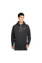 Фото #1 товара Толстовка мужская Nike Sportswear Essentials+ Pullover Revival Hoodie Erkek Kapüşonlu Siyah Sweatshirt DH1033-010