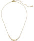 Фото #1 товара Gold-Tone Love You, Mom Crystal Necklace, 16" + 3" extender