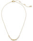 ფოტო #1 პროდუქტის Gold-Tone Love You, Mom Crystal Necklace, 16" + 3" extender