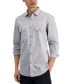 Фото #1 товара Men's Regular-Fit Solid Shirt, Created for Macy's