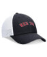 Men's Navy Boston Red Sox Evergreen Wordmark Trucker Adjustable Hat