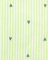 Фото #11 товара Рубашка для мальчиков Carter`s "Плотный хлопок" - ДетскаябельеДетскаябельеСвитерШкольная одеждаToddler Sailboat Button-Down Shirt