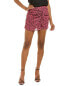 Фото #1 товара Allsaints Rylie Roar Mini Skirt Women's Pink Uk 4/Us 0