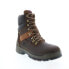 Фото #4 товара Wolverine Cabor EXP Waterproof 8" W10317 Mens Brown Leather Work Boots