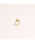 Фото #1 товара Elsa Stainless Steel Ring - Gold