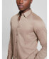 Фото #4 товара Men's Luxe Stretch Long Sleeves Shirt