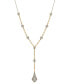 ფოტო #1 პროდუქტის Diamond Multi Cluster Lariat Necklace (1 ct. t.w.) in 14k Gold or 14k white Gold, 15" + 2" extender, Created for Macy's