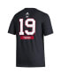 ფოტო #2 პროდუქტის Men's Jonathan Toews Black Chicago Blackhawks Reverse Retro 2.0 Name and Number T-shirt