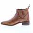 Фото #5 товара Bed Stu Ellice F328008 Womens Brown Leather Slip On Ankle & Booties Boots