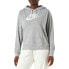 Фото #1 товара Толстовка с капюшоном женская Nike GFX EASY DM6388 063 Серый